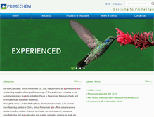 Tablet Screenshot of ahprimechem.com